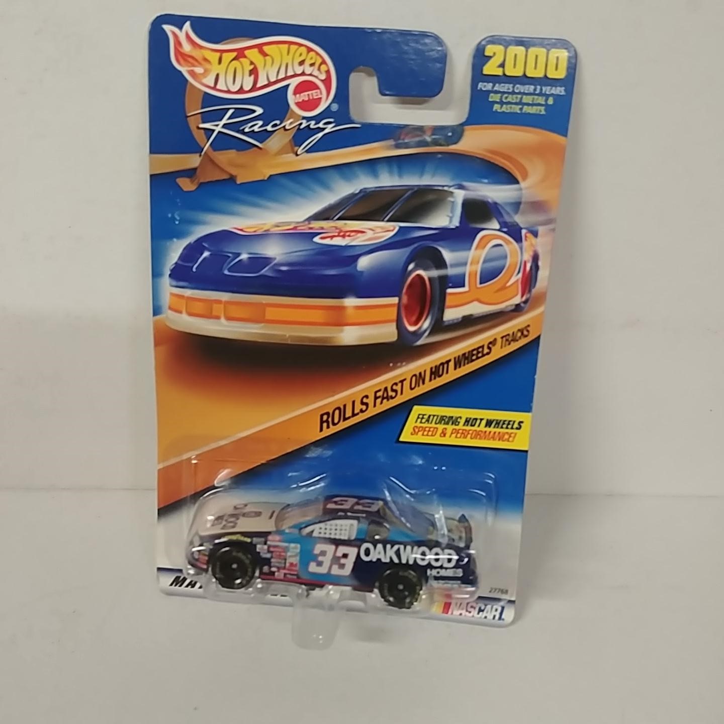 2000 Joe Nemechek 1/24th Oakwood Homes car