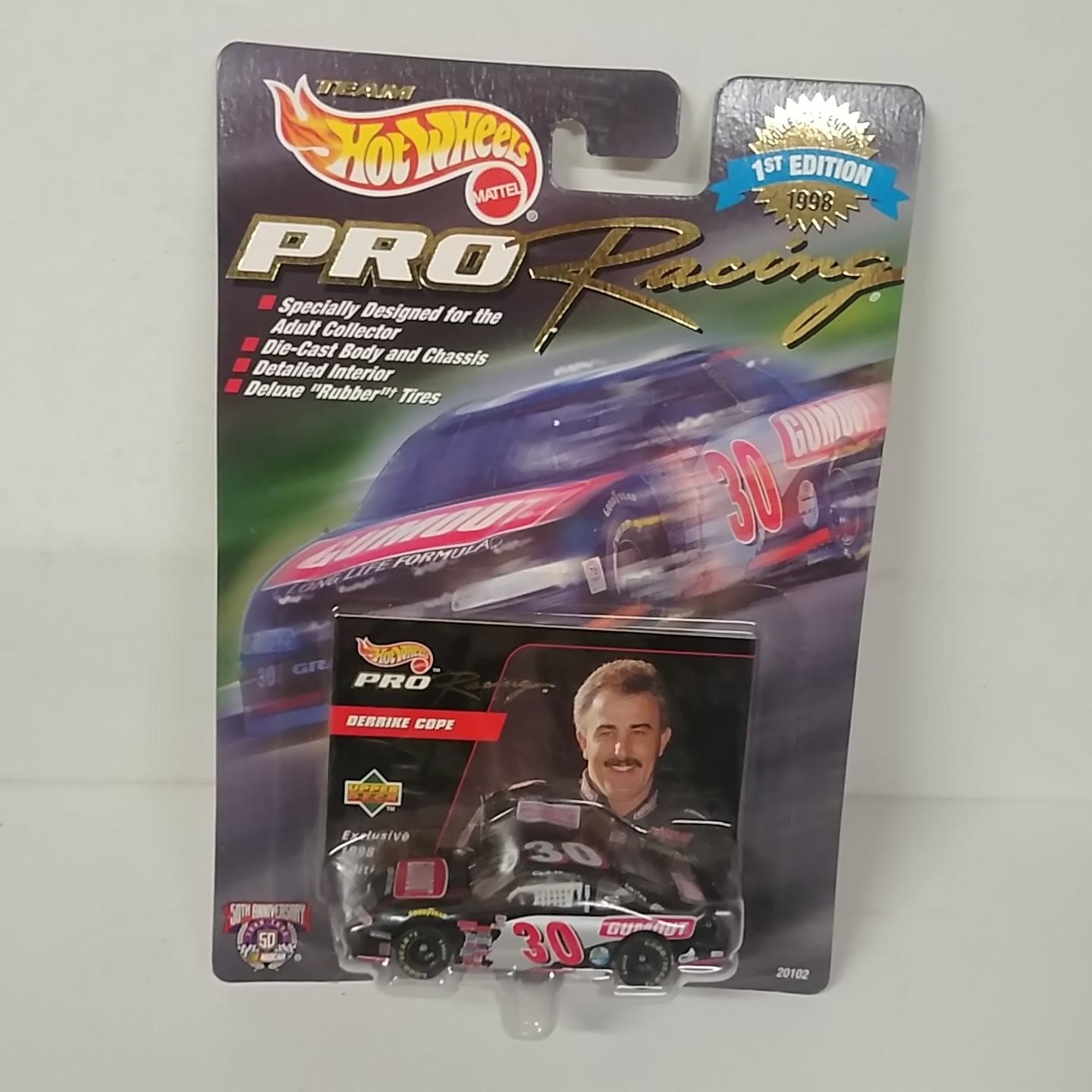 1998 Derrick Cope 1/64th Gum-Out car in blister pac