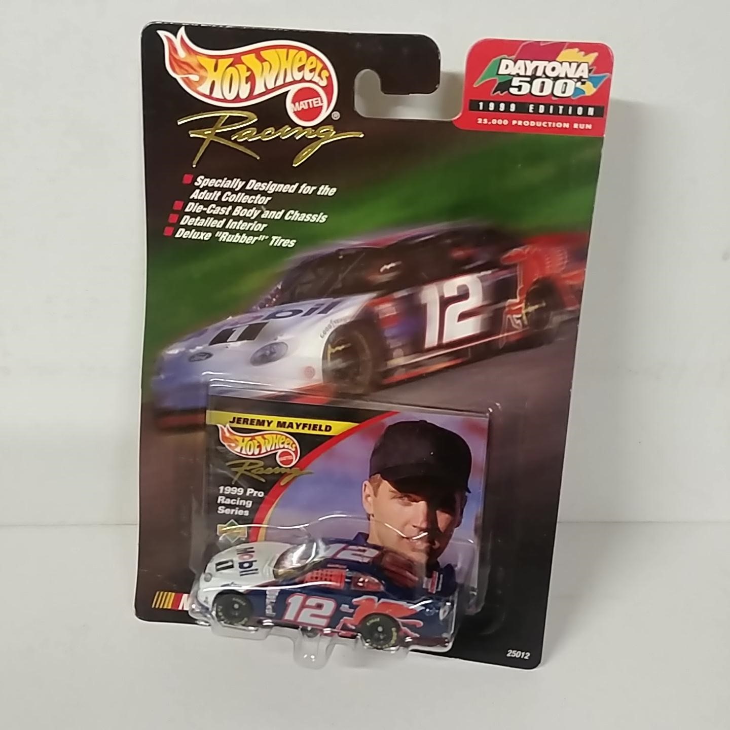 1999 Jeremy Mayfield 1/64th Mobil1 "Daytona 500" Taurus