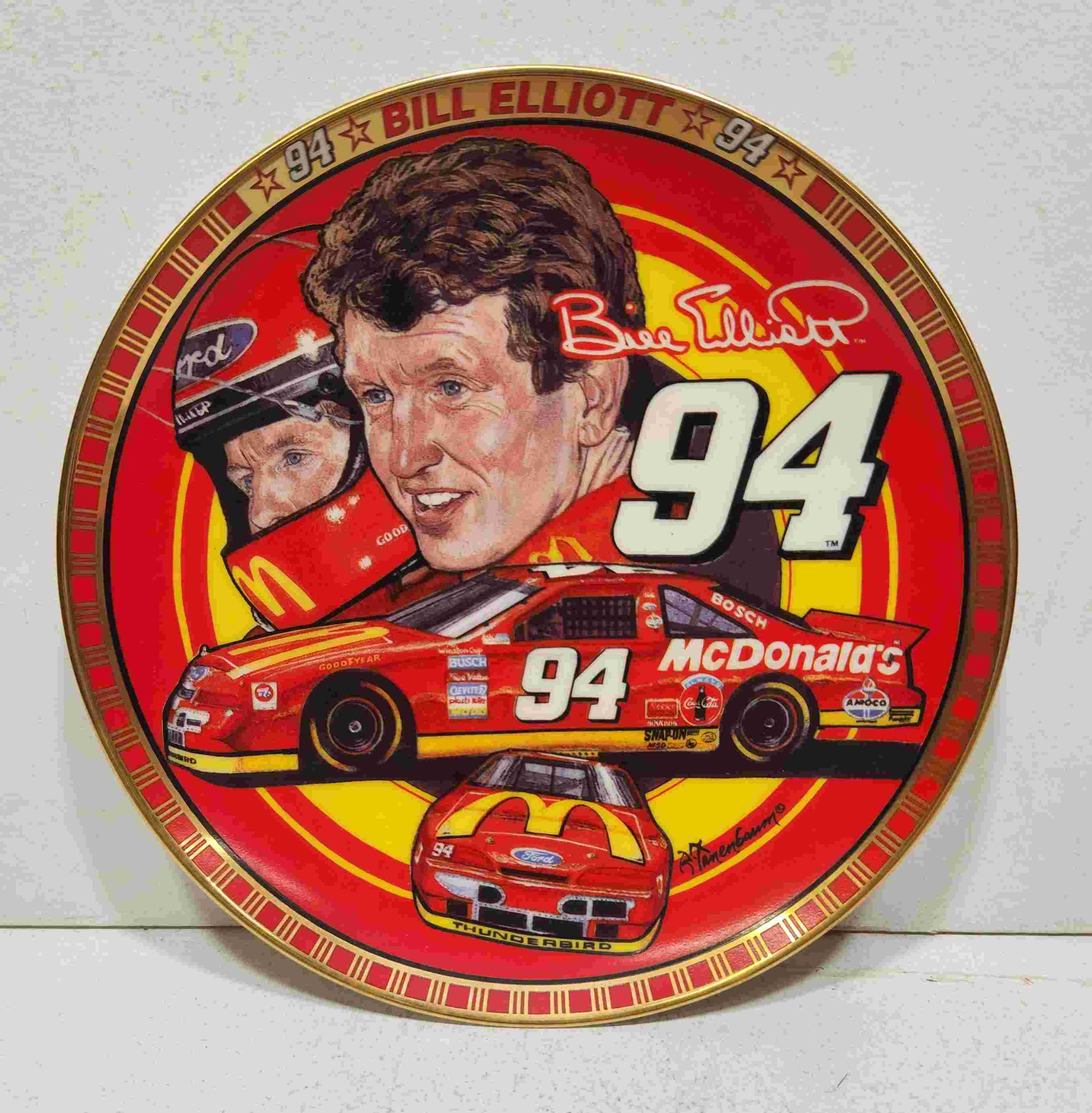 1996 Bill Elliott Drivers of Victory Lane by The Hamilton Collection