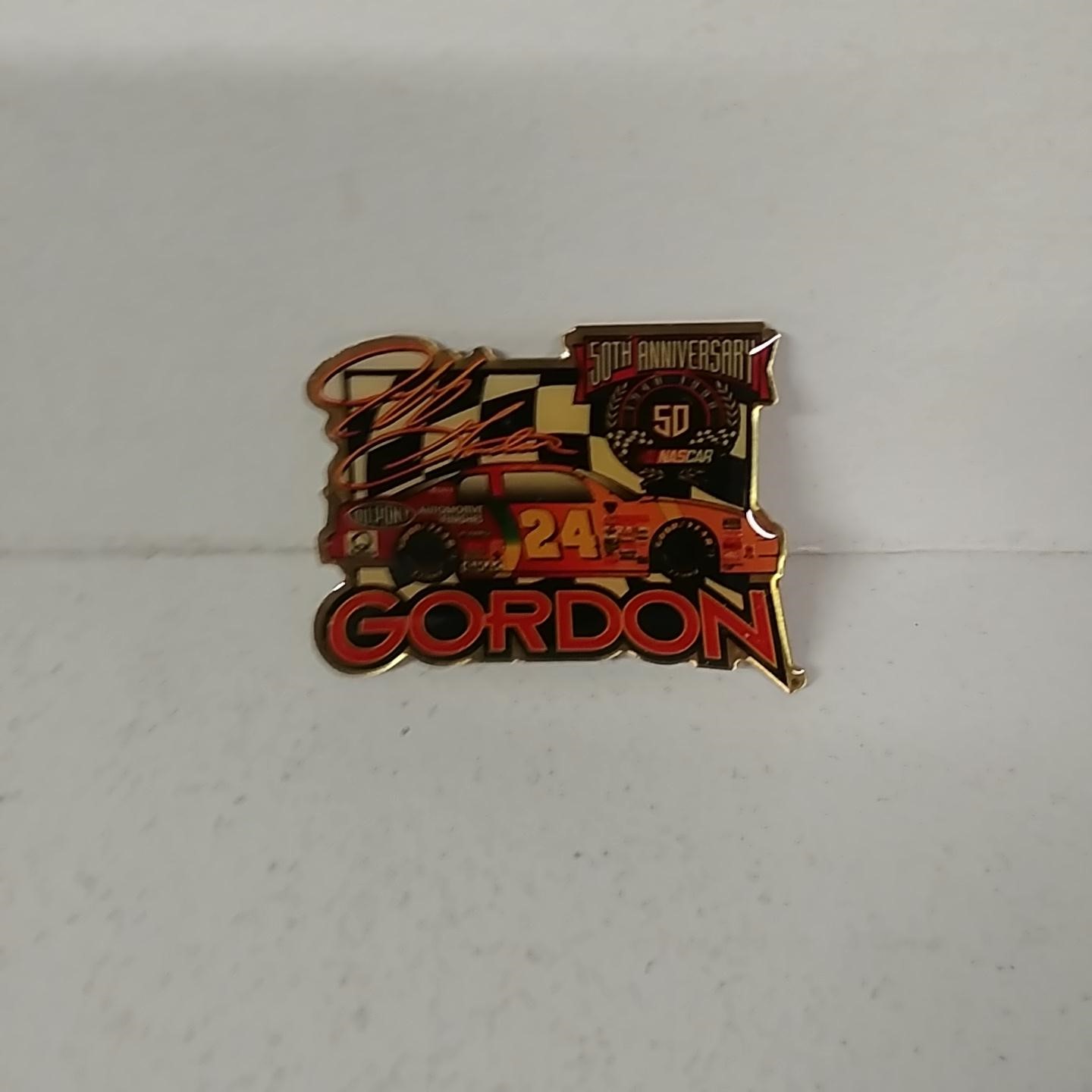 1998 Jeff Gordon DuPont "CHROMALUSION" hat pin