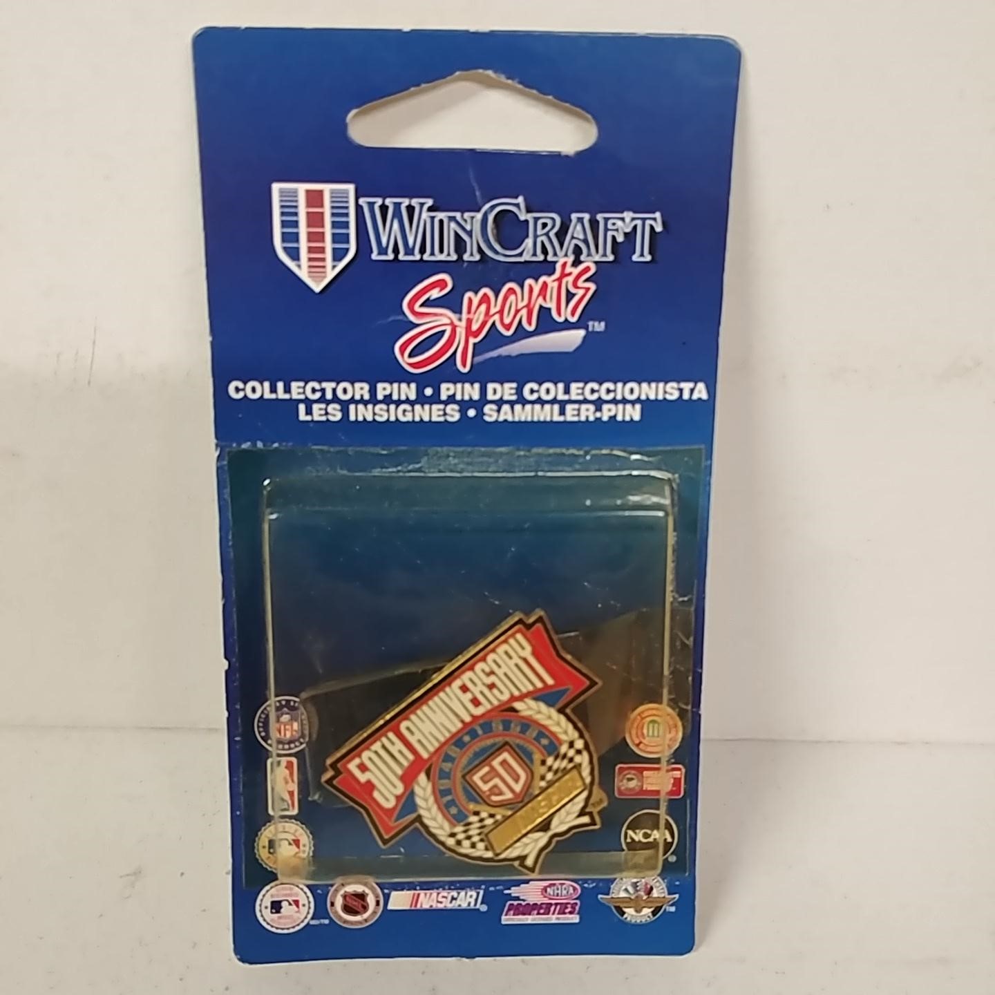 1998 Nascar 50th Anniversary hatpin