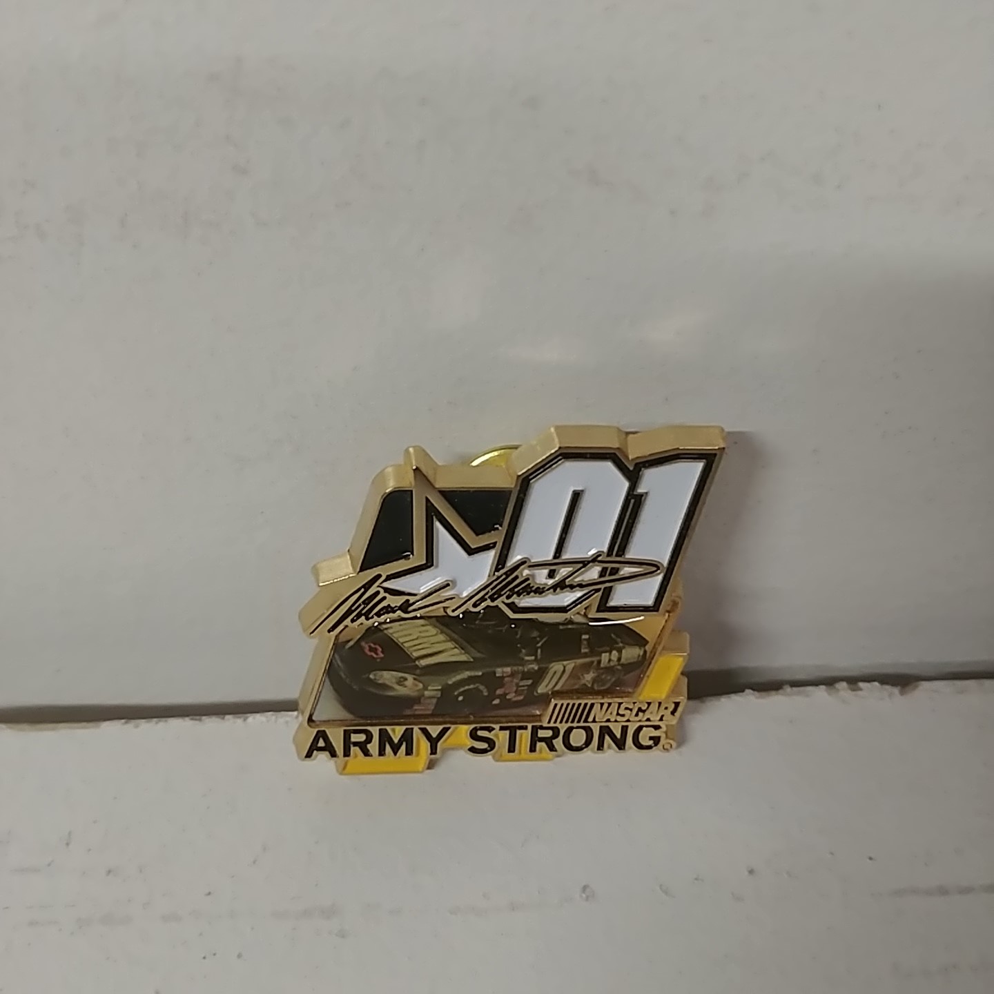 2007 Mark Martin Army Strong Hatpin