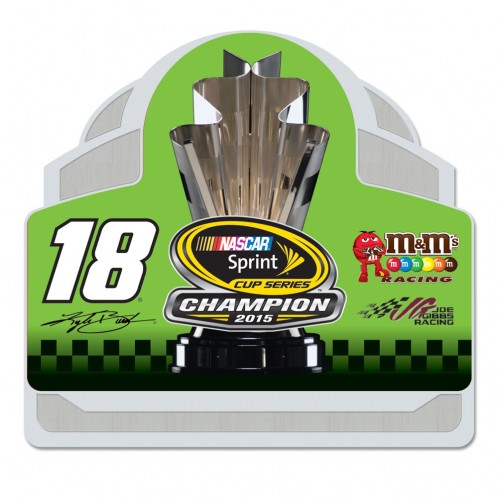 2015 Kyle Busch M&M's "Sprint Cup Champion" Hatpin