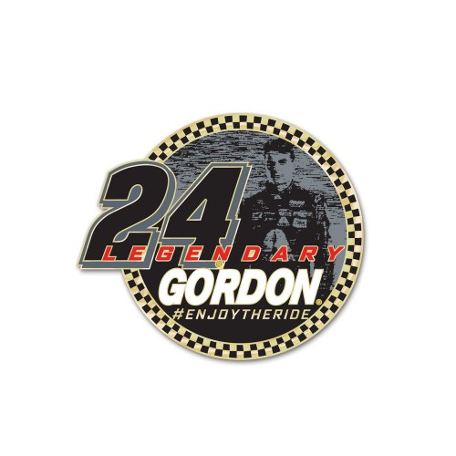 2015 Jeff Gordon "Retirement" "Enjoy The Ride" Hatpin