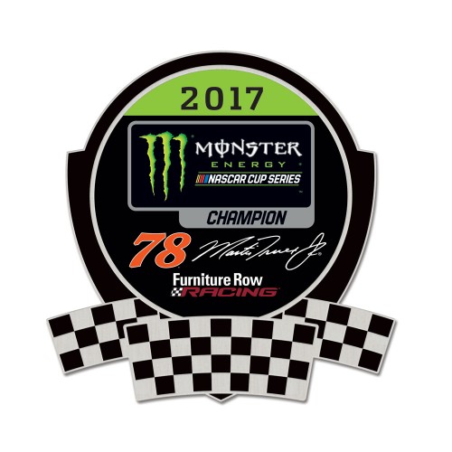 2017 Martin Truex Jr Monster Energy Cup Champion Hatpin