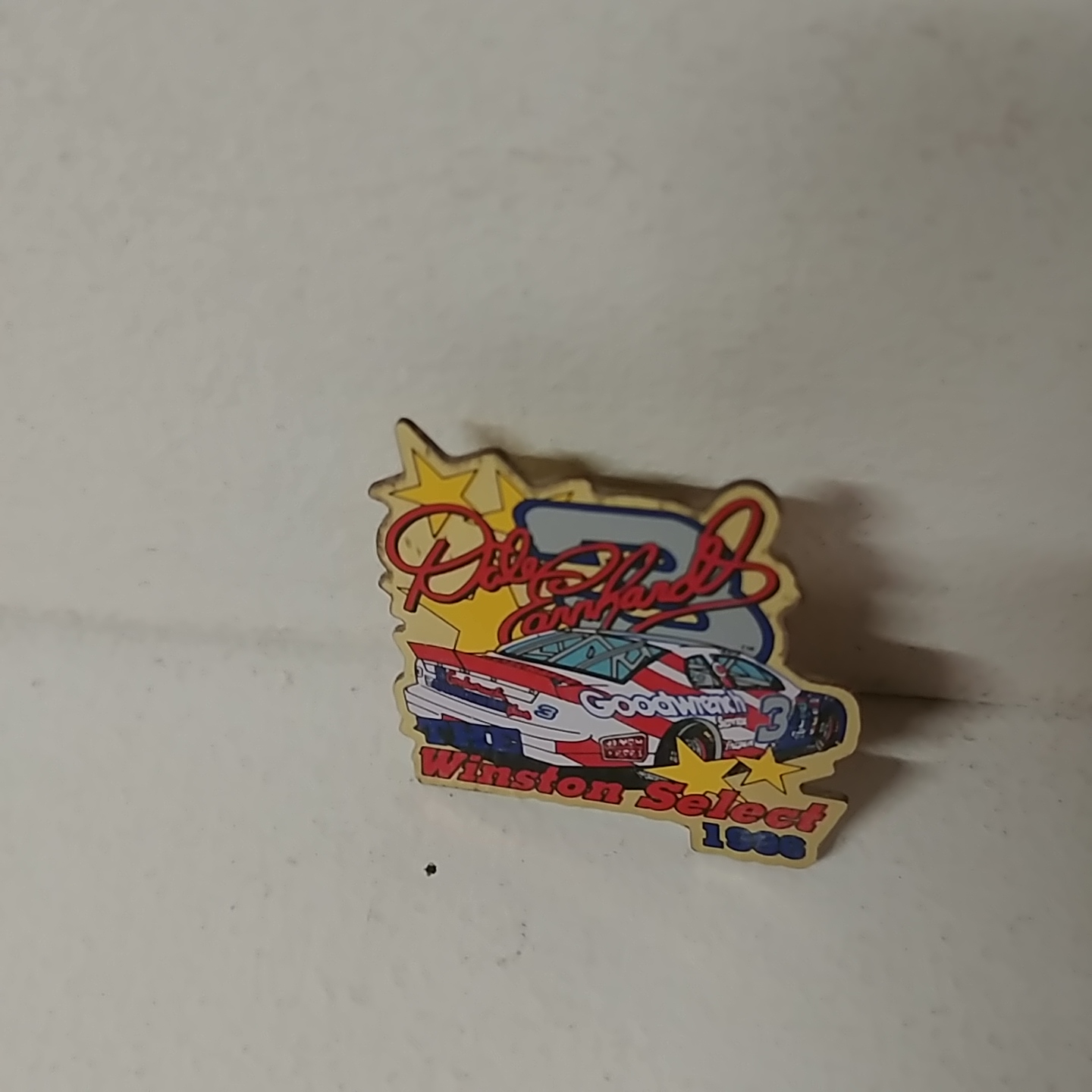 1996 Dale Earnhardt GMGW "Olympics" hatpin