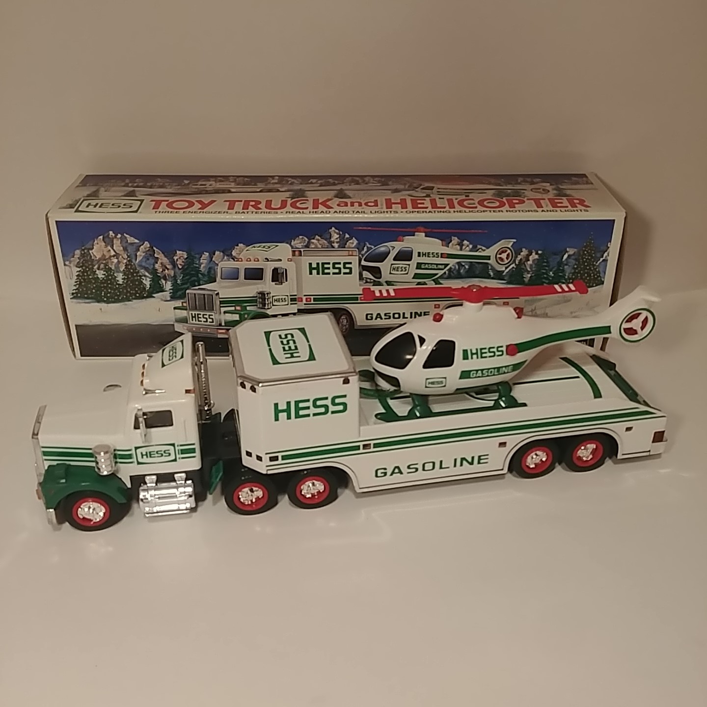 1995 Hess Truck and Helicopter