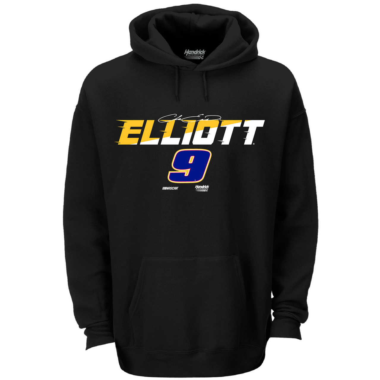 2018 Chase Elliott #9 Adult Fleece black hoodie