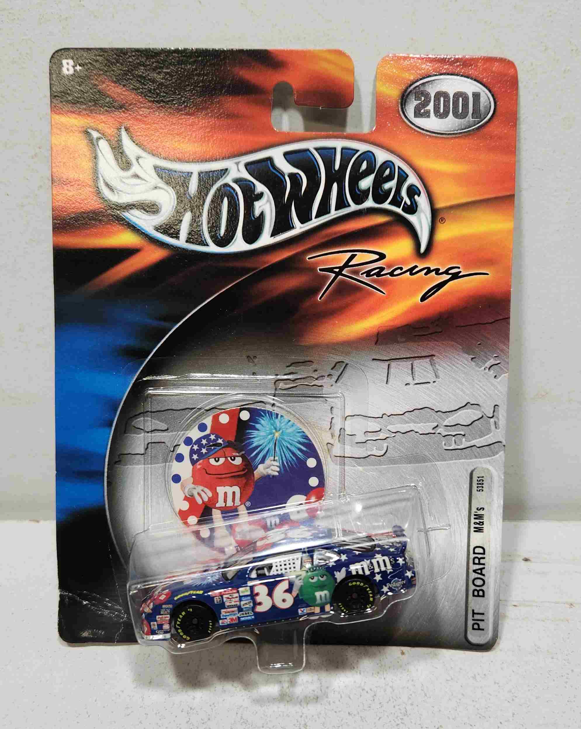 2001 Ken Schrader 1/64th M&M's "4th of July" Grand Prix