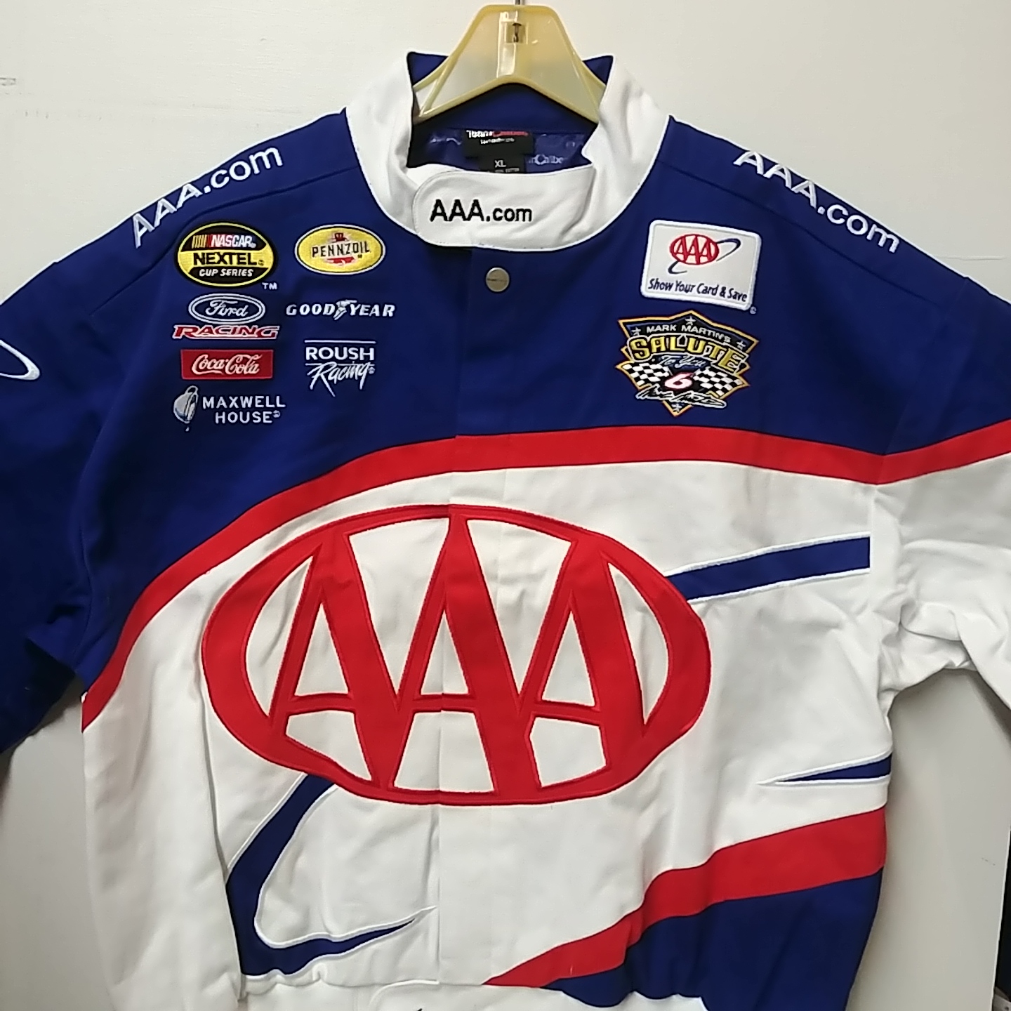 2006 Mark Martin AAA Uniform Jacket