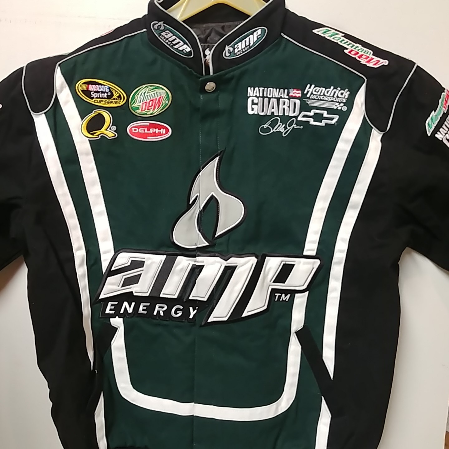 2008 Dale Earnhardt Jr AMP Energy "Extreme Green" Uniform Jacket