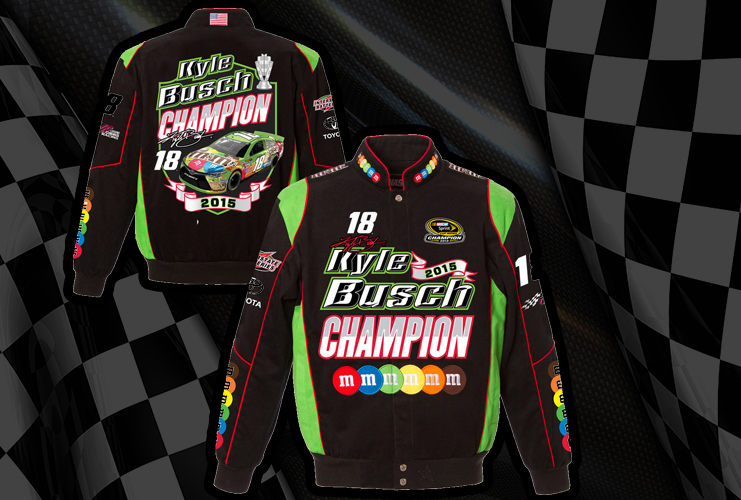 2015 Kyle Busch M&M's "Sprint Cup Champion" Uniform Jacket