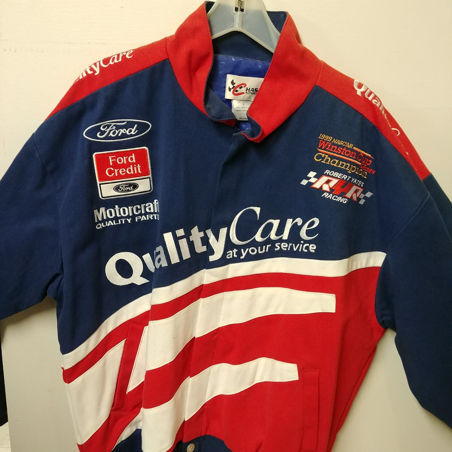 1999 Dale Jarrett Quality Care "Winston Cup Champion" Uniform Jacket