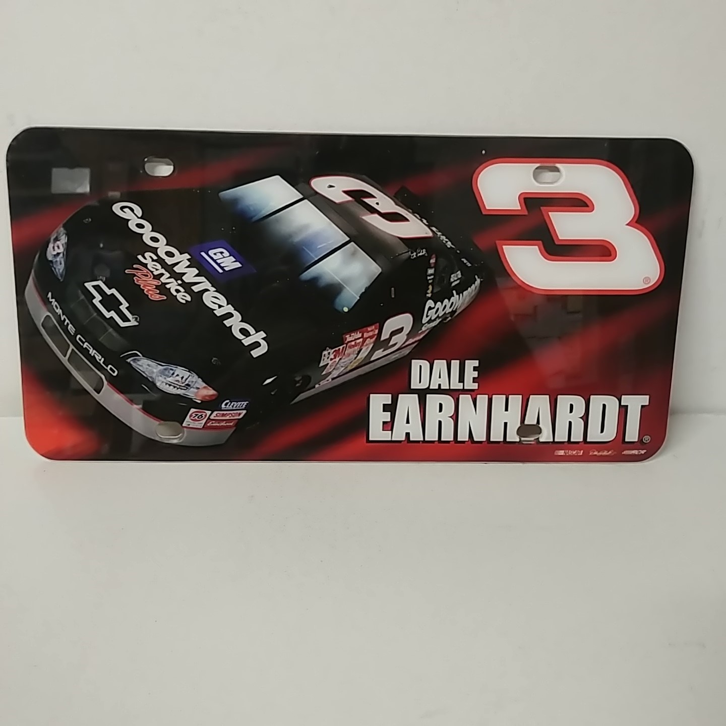 2007 Dale Earnhardt Goodwrench Poly License Plate