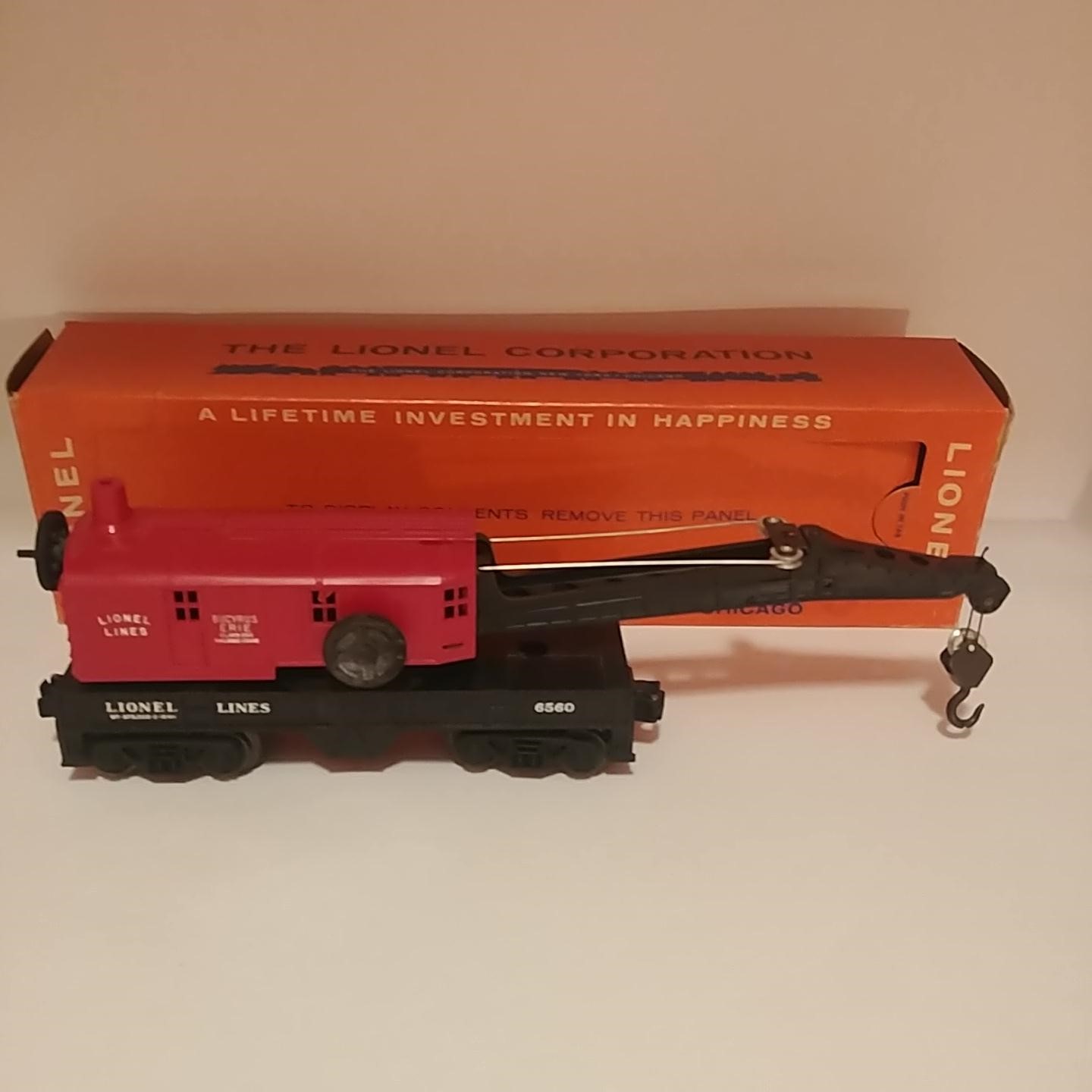 1956 Lionel 6560-25 Bucyrus Erie Crane