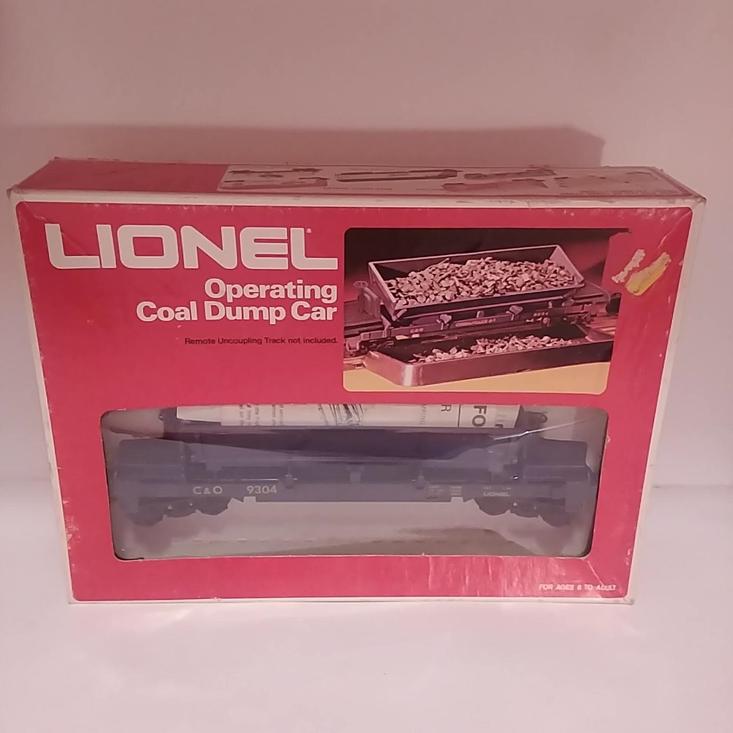 1974-78 Lionel 6-9304 C&O Coal Dump Car
