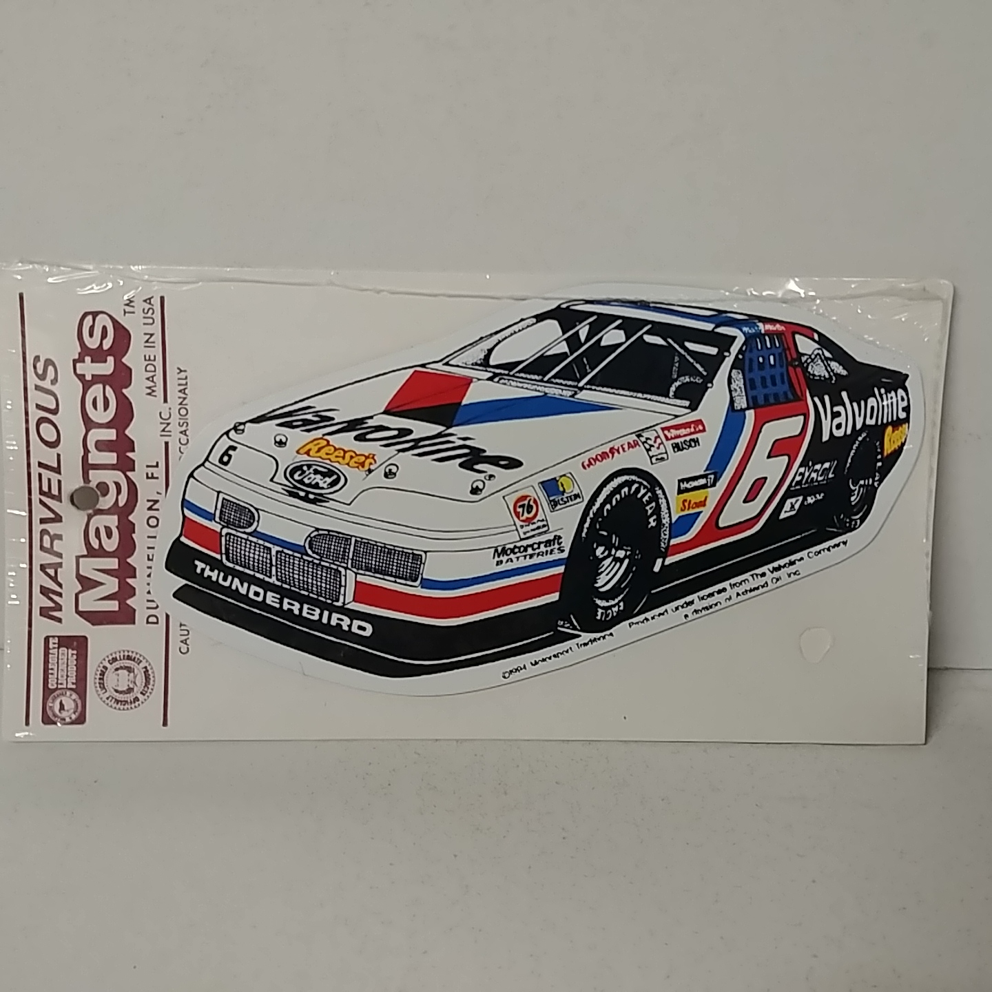 1994 Mark Martin Valvoline magnet