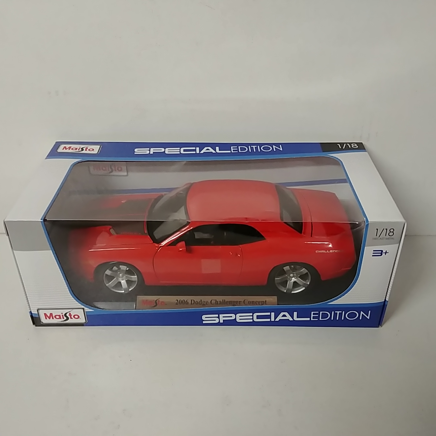 2006 Dodge 1/18th Challenger Concept Red