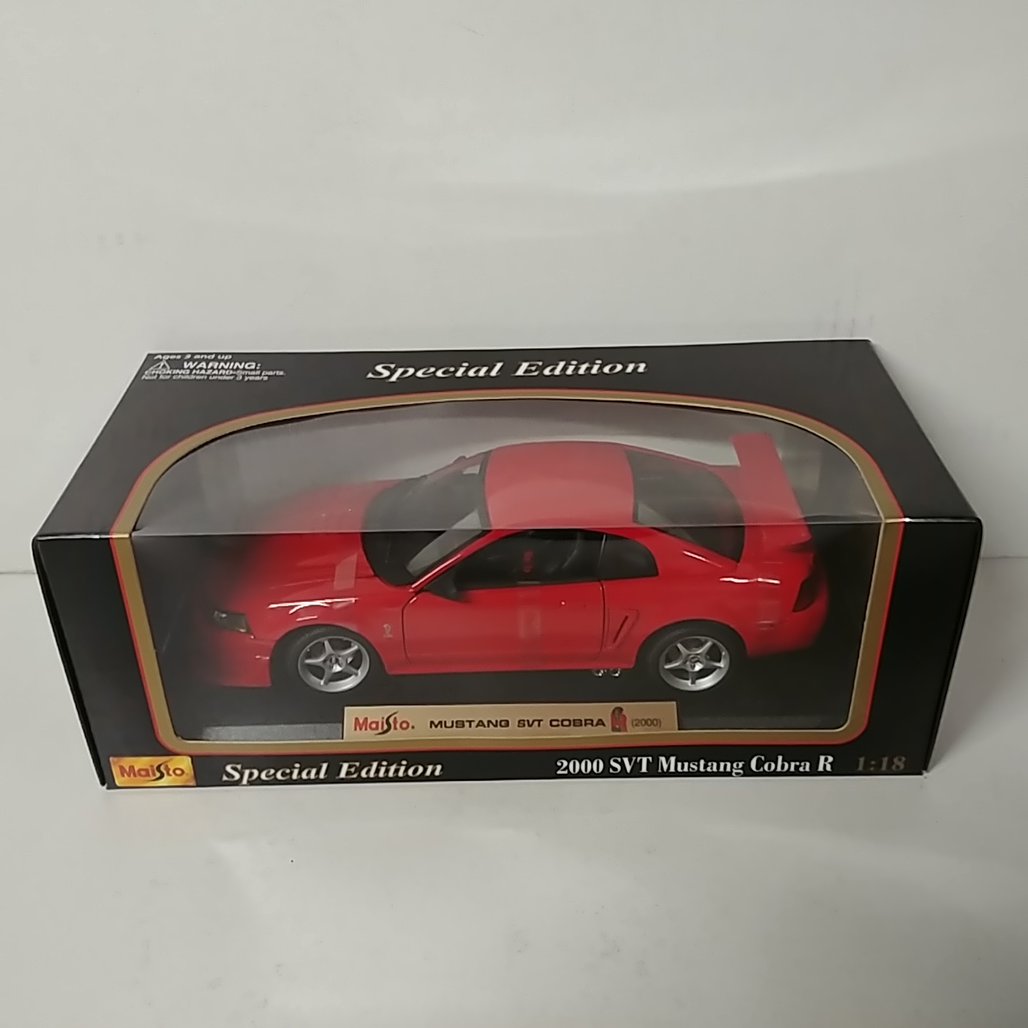 2000 Ford 1/18th Mustang SVT Cobra Red