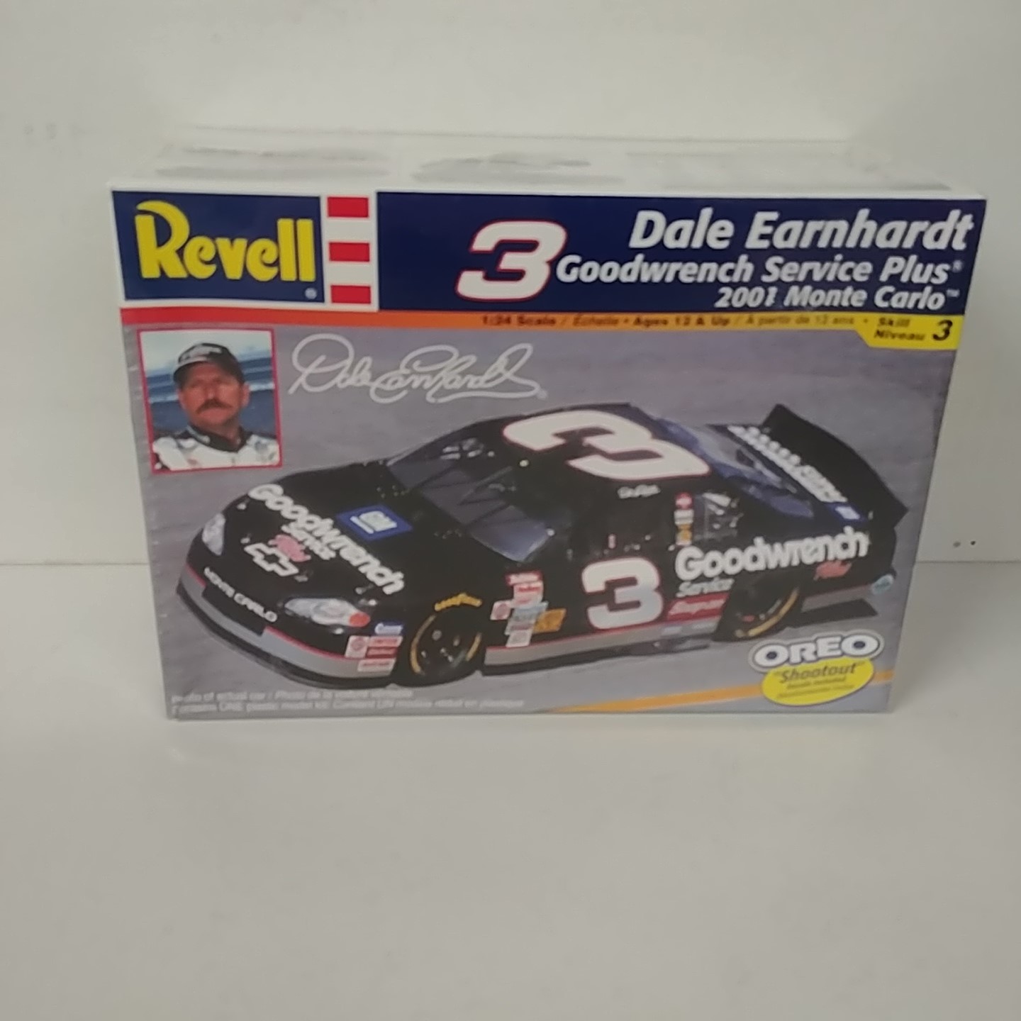 2001 Dale Earnhardt 1/24th Goodwrench Monte Carlo model kit by Revell