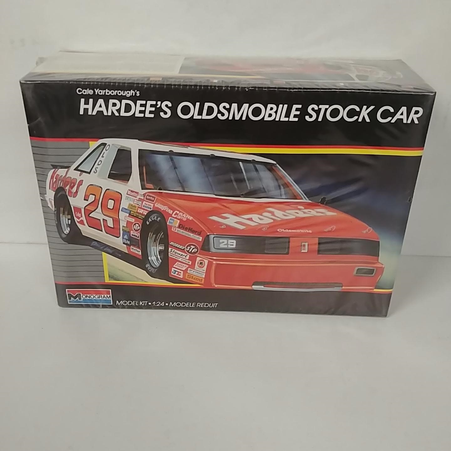 1987 Cale Yarborough 1/24th Hardee's Oldsmobile model kit by Monogram