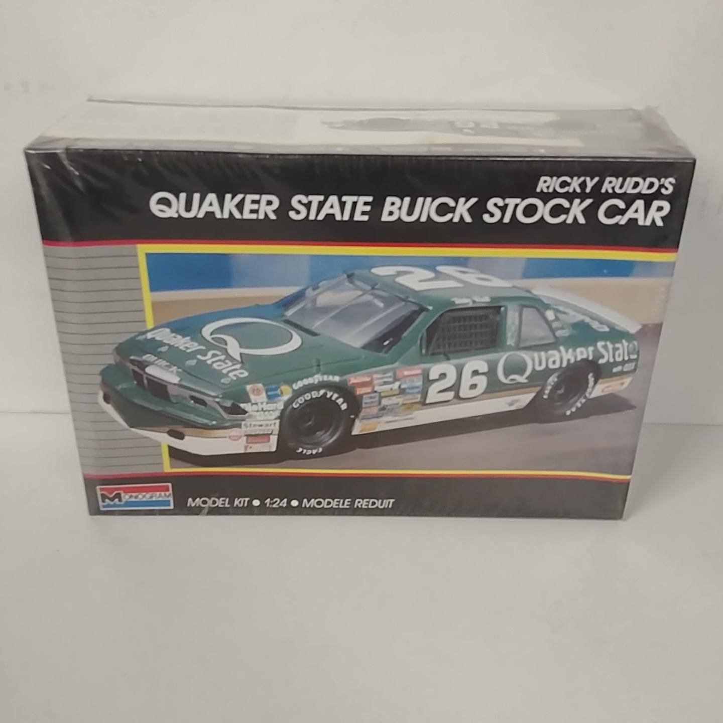 1989 Ricky Rudd 1/24th Quaker State Buick model kit by Monogram
