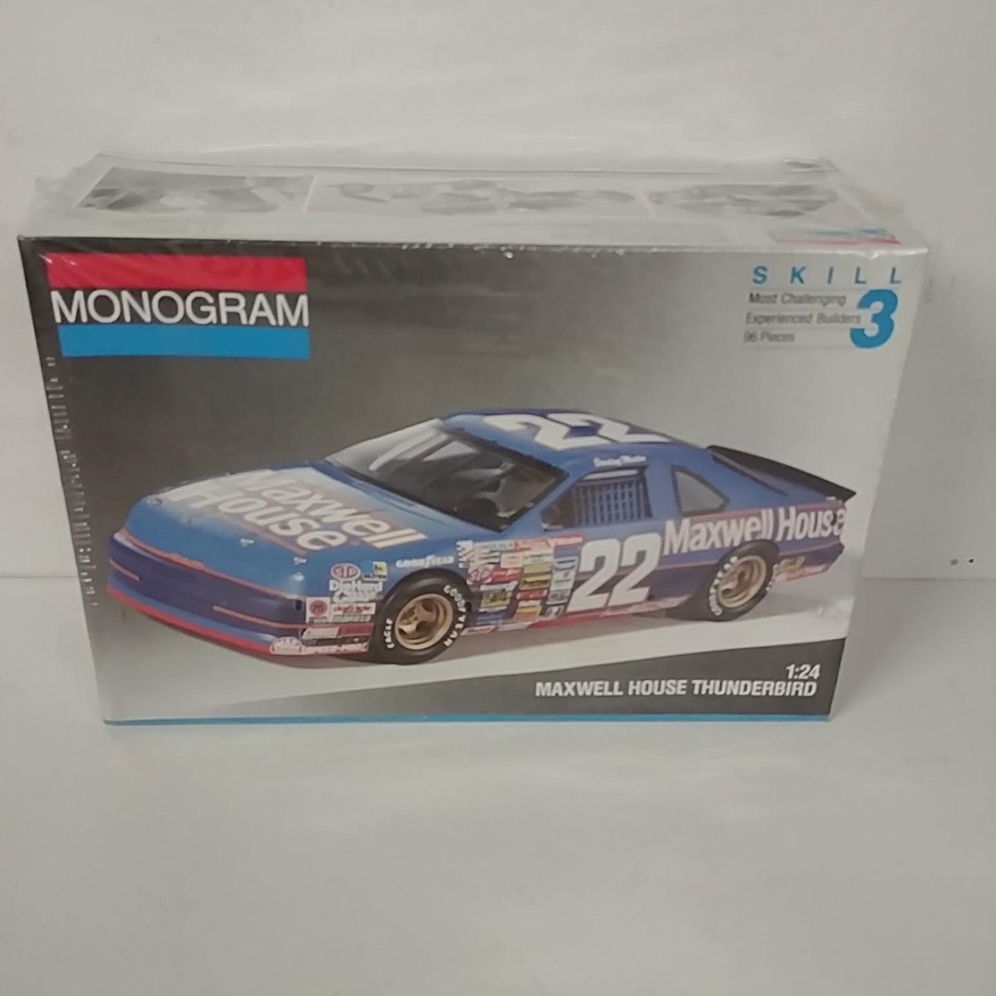 1991 Sterling Marlin 1/24th Maxwell House Thunderbird model kit by Monogram