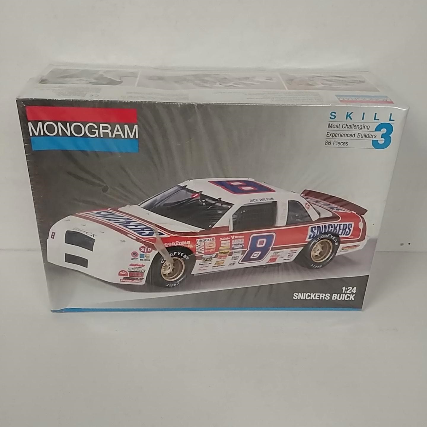 1991 Rick Wilson 1/24th Snickers Buick model kit by Monogram
