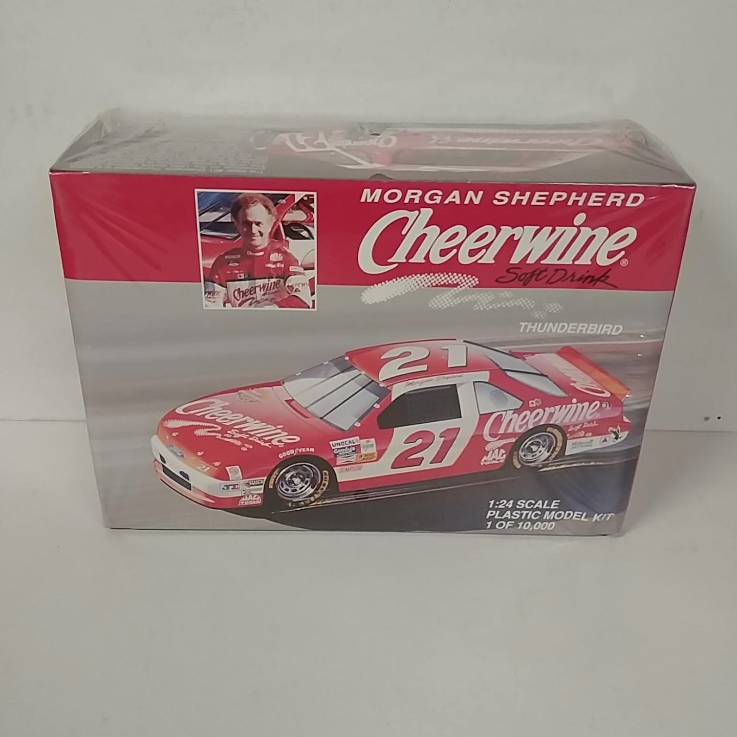 1994 Morgan Shepard 1/24th Cheerwine Thunderbird model kit by Monogram