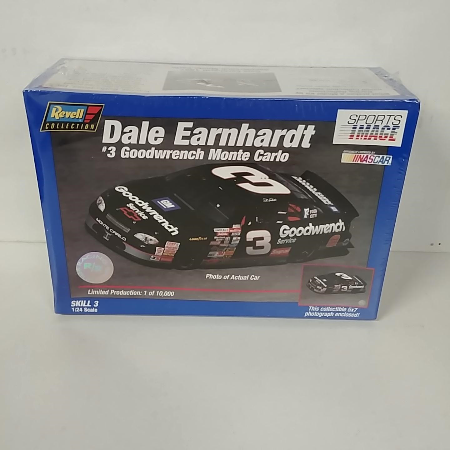 1997 Dale Earnhardt 1/24th GM Goodwrench Monte Carlo model kit by Revell