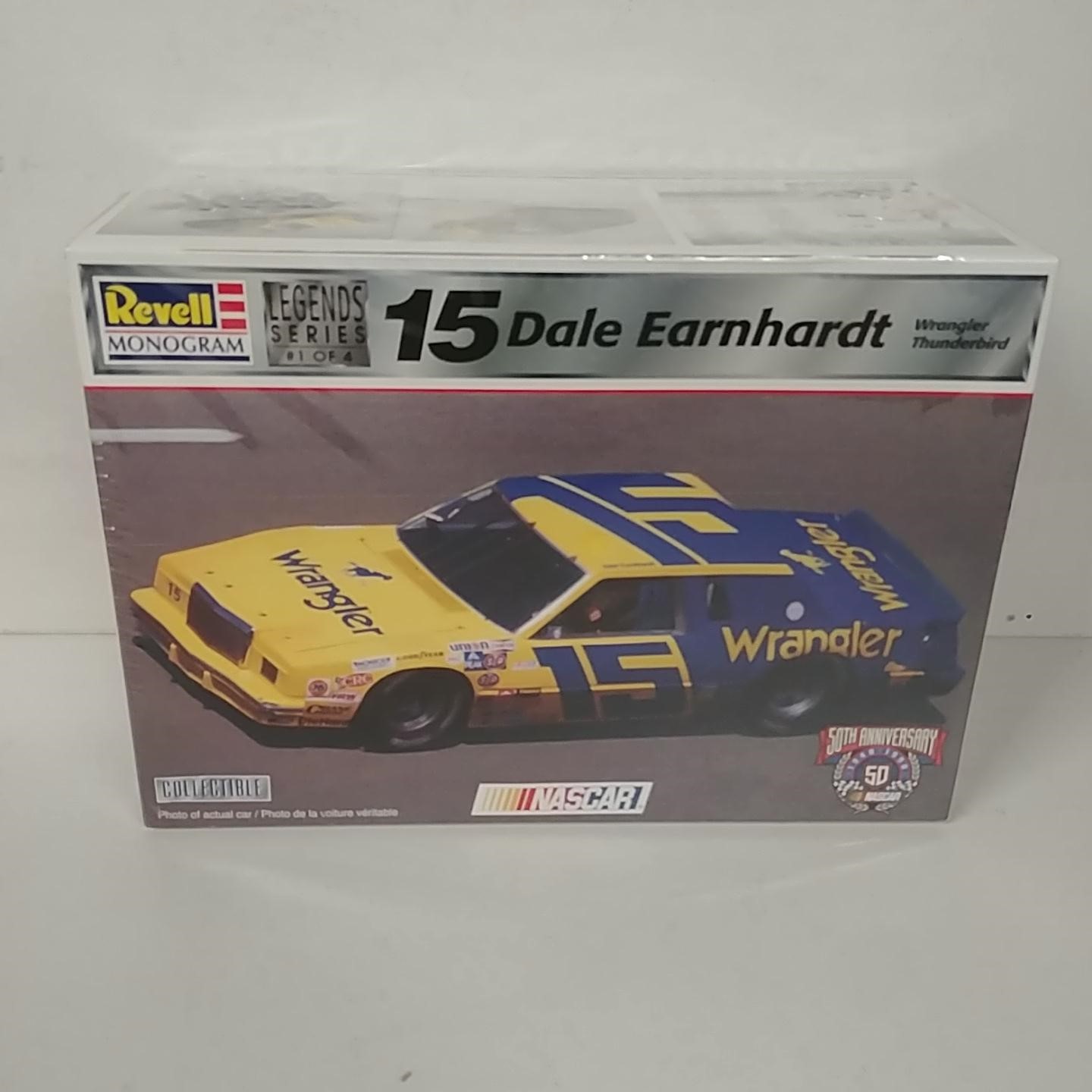 1982 Dale Earnhardt 1/24th Wrangler Jeans Thunderbird Model Kit by Revell