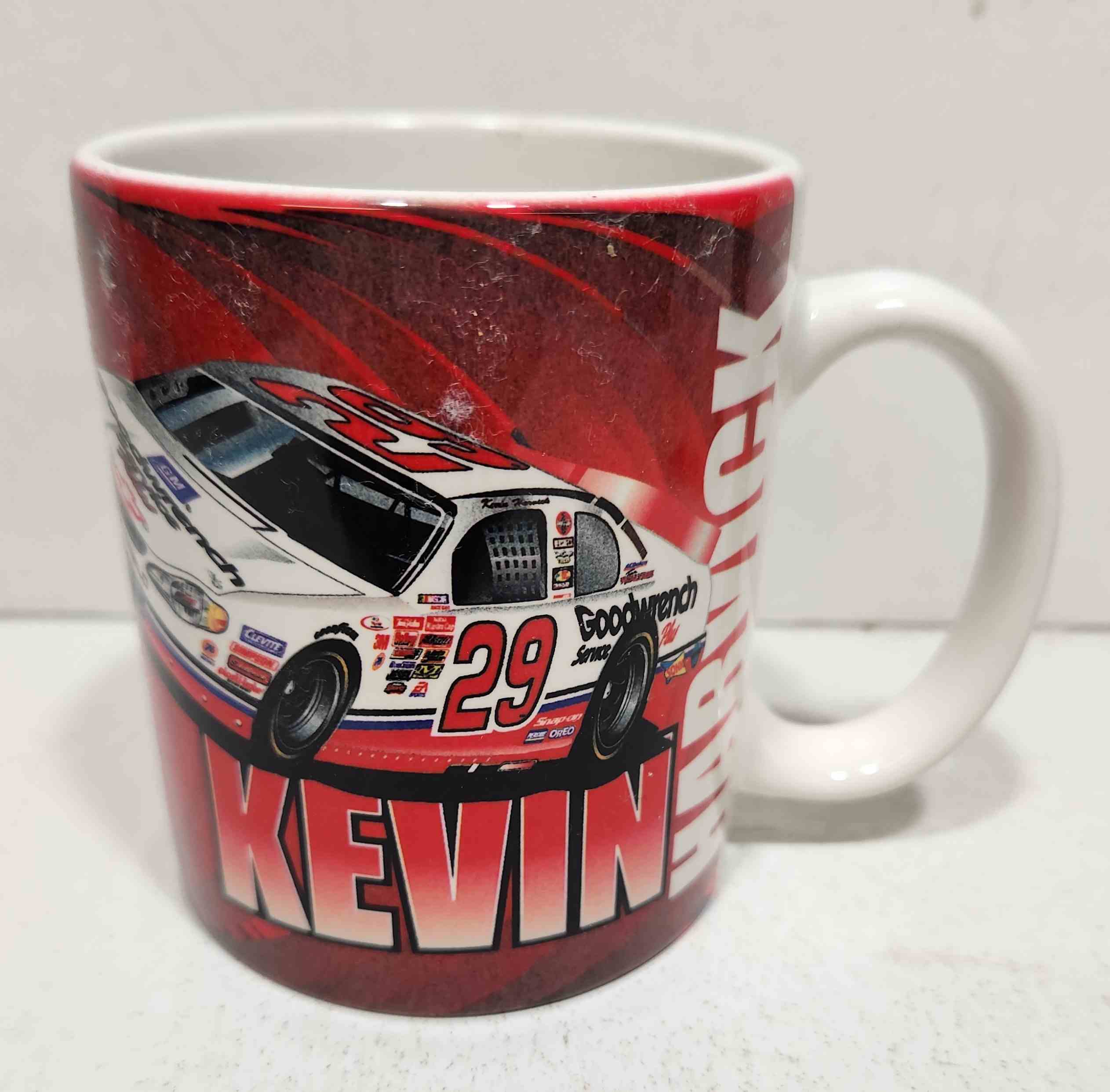 2001 Kevin Harvick Goodwrench 11 oz. collectors mug