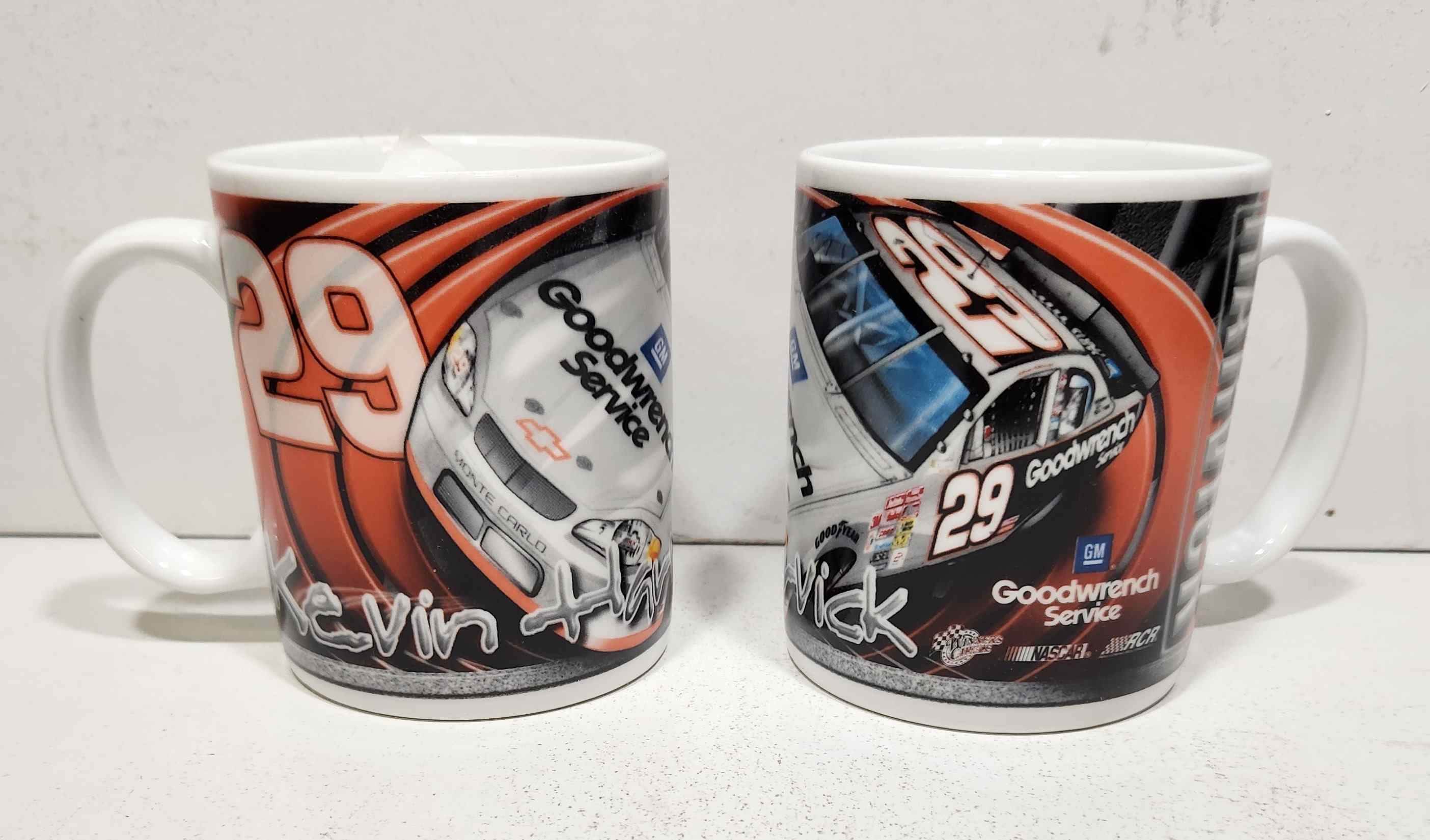 2002 Kevin Harvick Goodwrench 11 oz. collectors mug