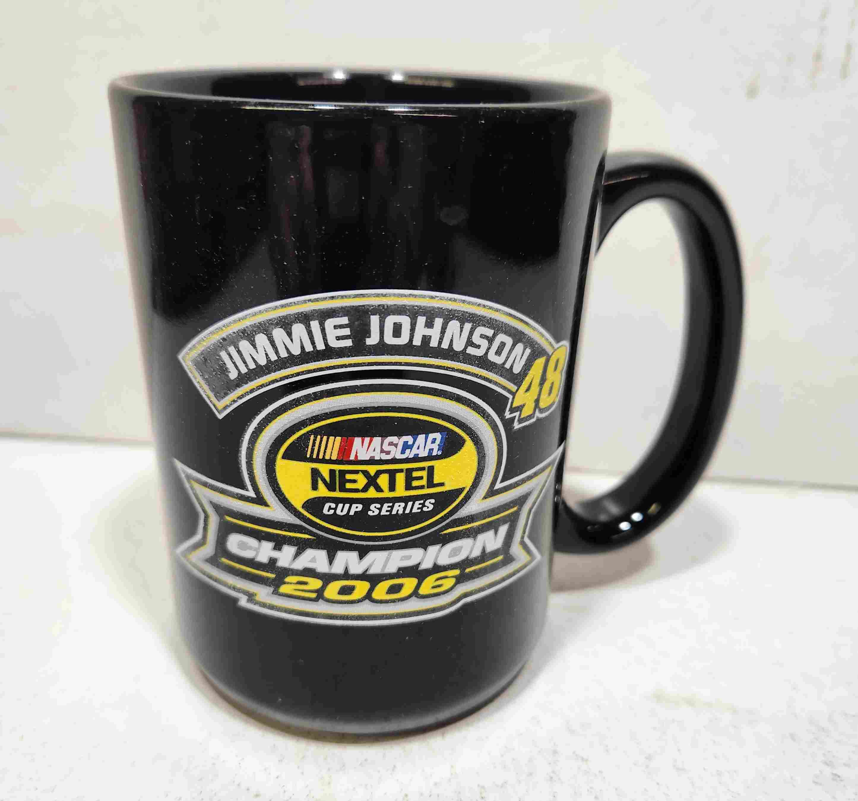 2006 Jimmie Johnson Lowes NASCAR Nextel Cup Champion Mug