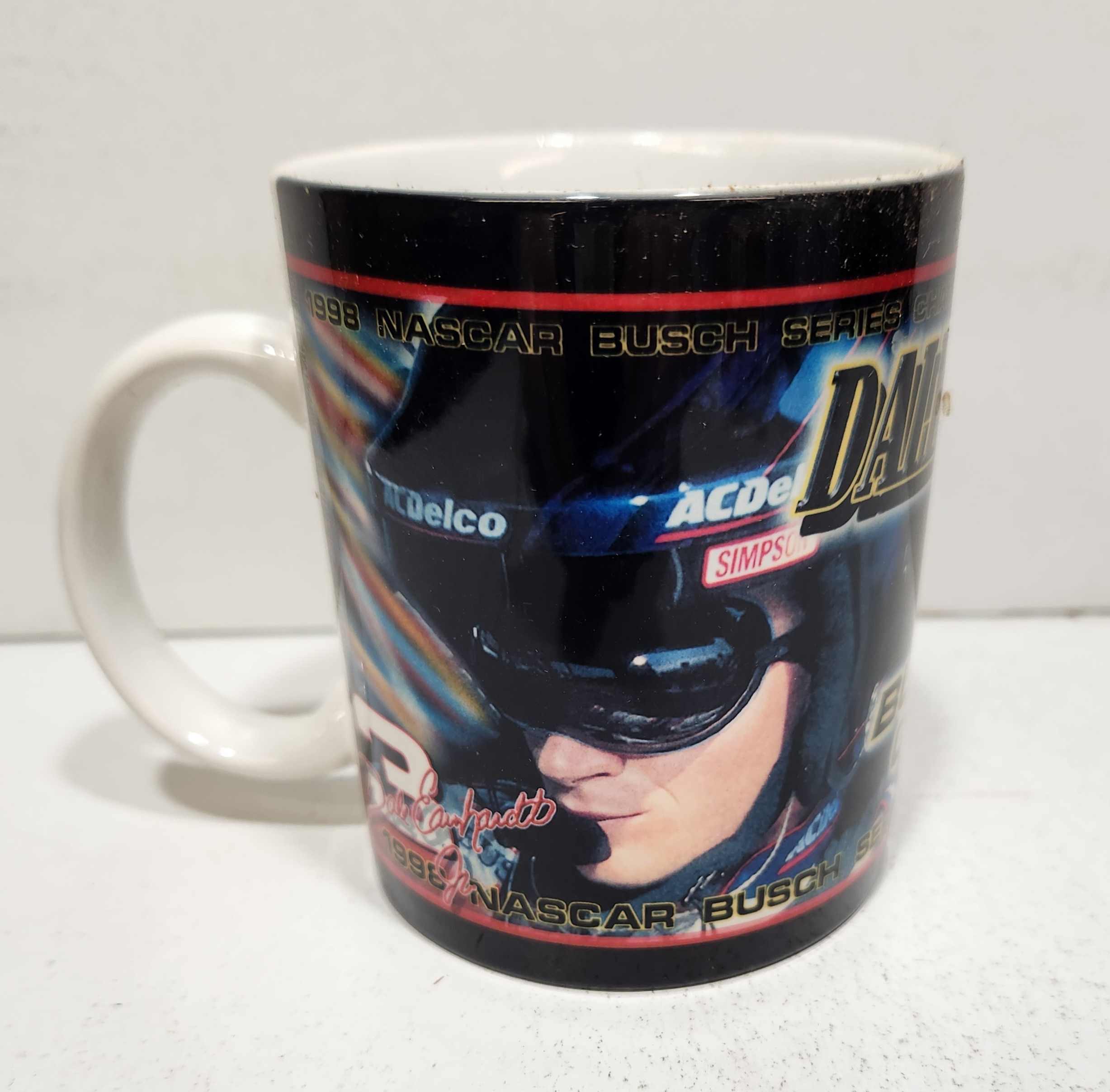 1998 Dale Earnhardt Jr Busch Series Champion collectors mug