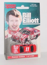 1993 Bill Elliott Budweiser 1/87th Diecast Keychain