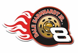 2005 Dale Earnhardt Jr "Tire w/Flames" Hatpin