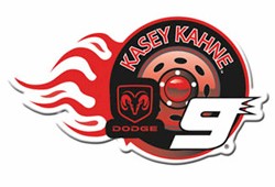 2005 Kasey Kahne "Tire w/Flames" Hatpin