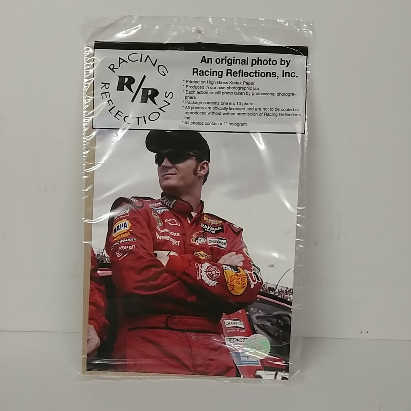 2004 Dale Earnhardt Jr Budweiser "Looking Right" Racing Reflections Photo
