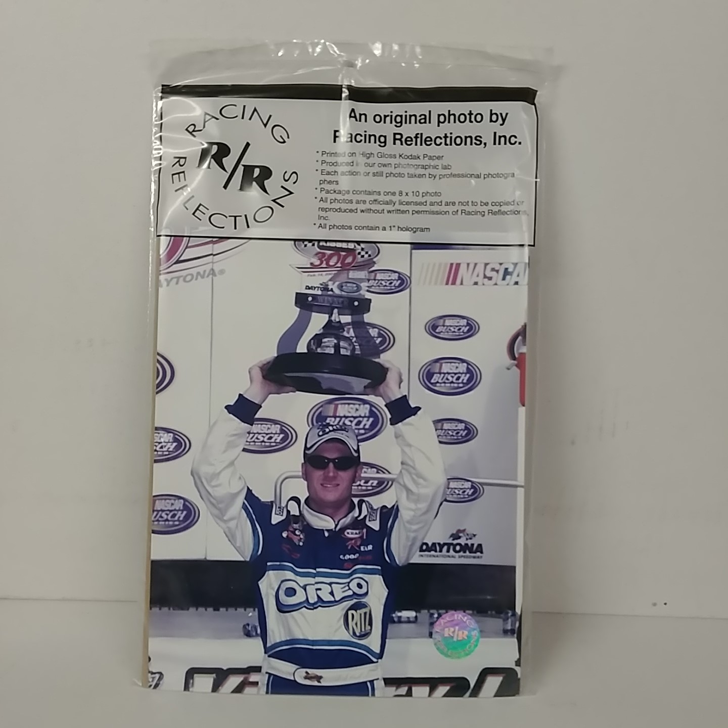 2004 Dale Earnhardt Jr Oreo "Busch Series Daytona Win" Racing Reflection Photo