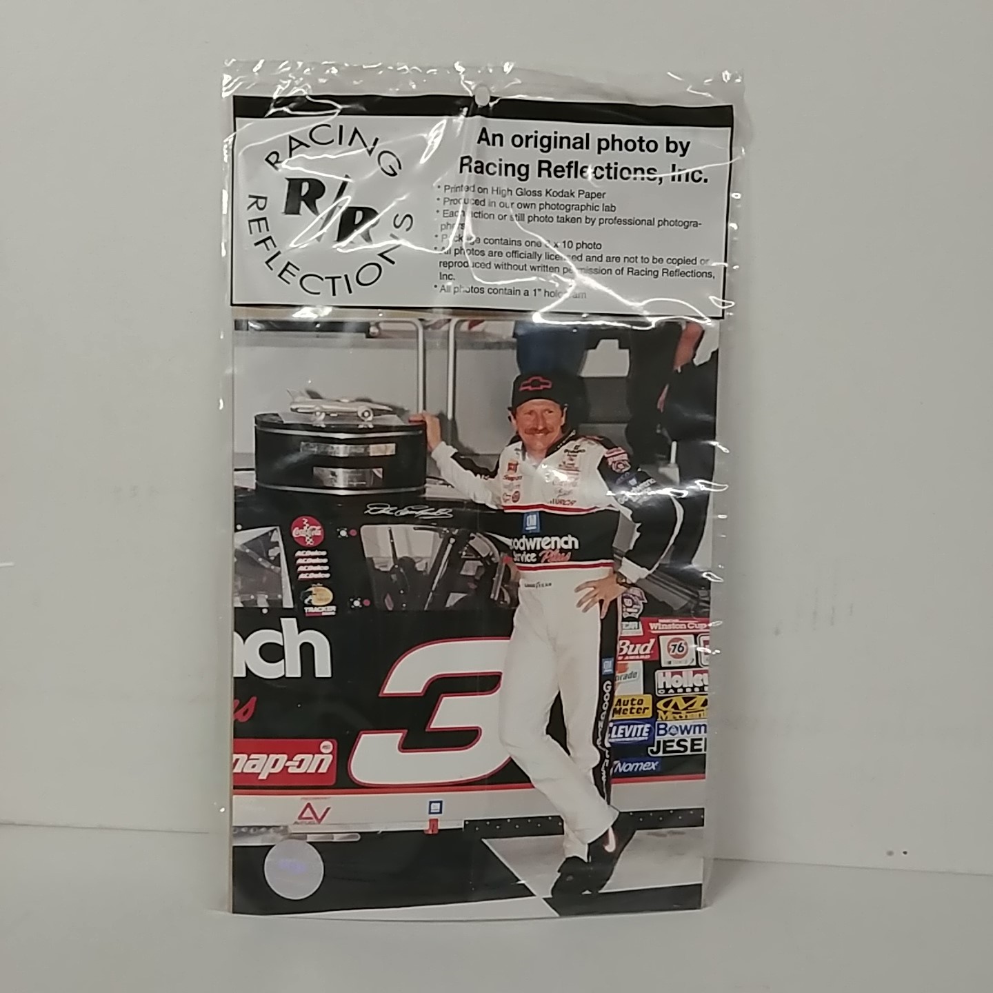 1998 Dale Earnhardt Goodwrench "Daytona Win Trophy" Racing Reflections Photo