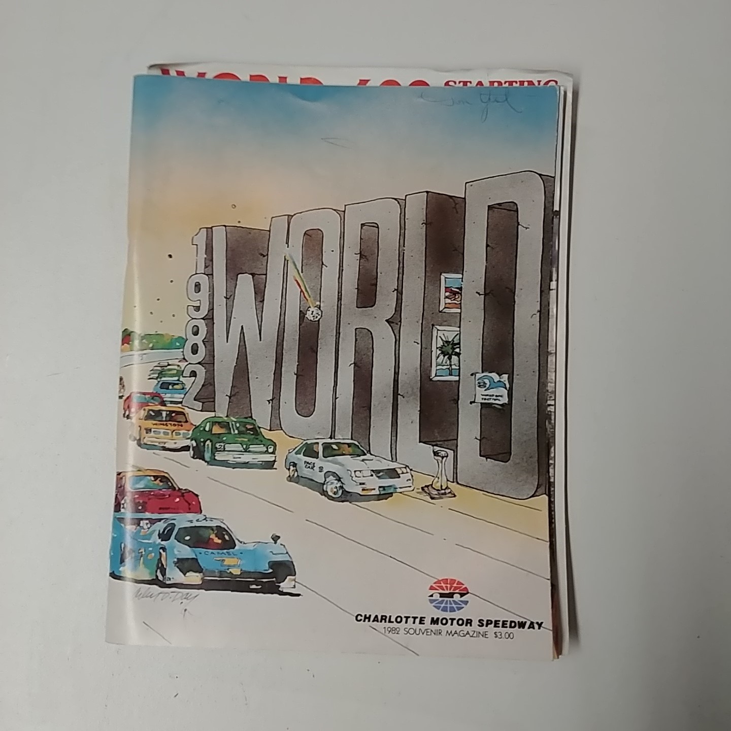 1982 Charlotte World 600 May Program