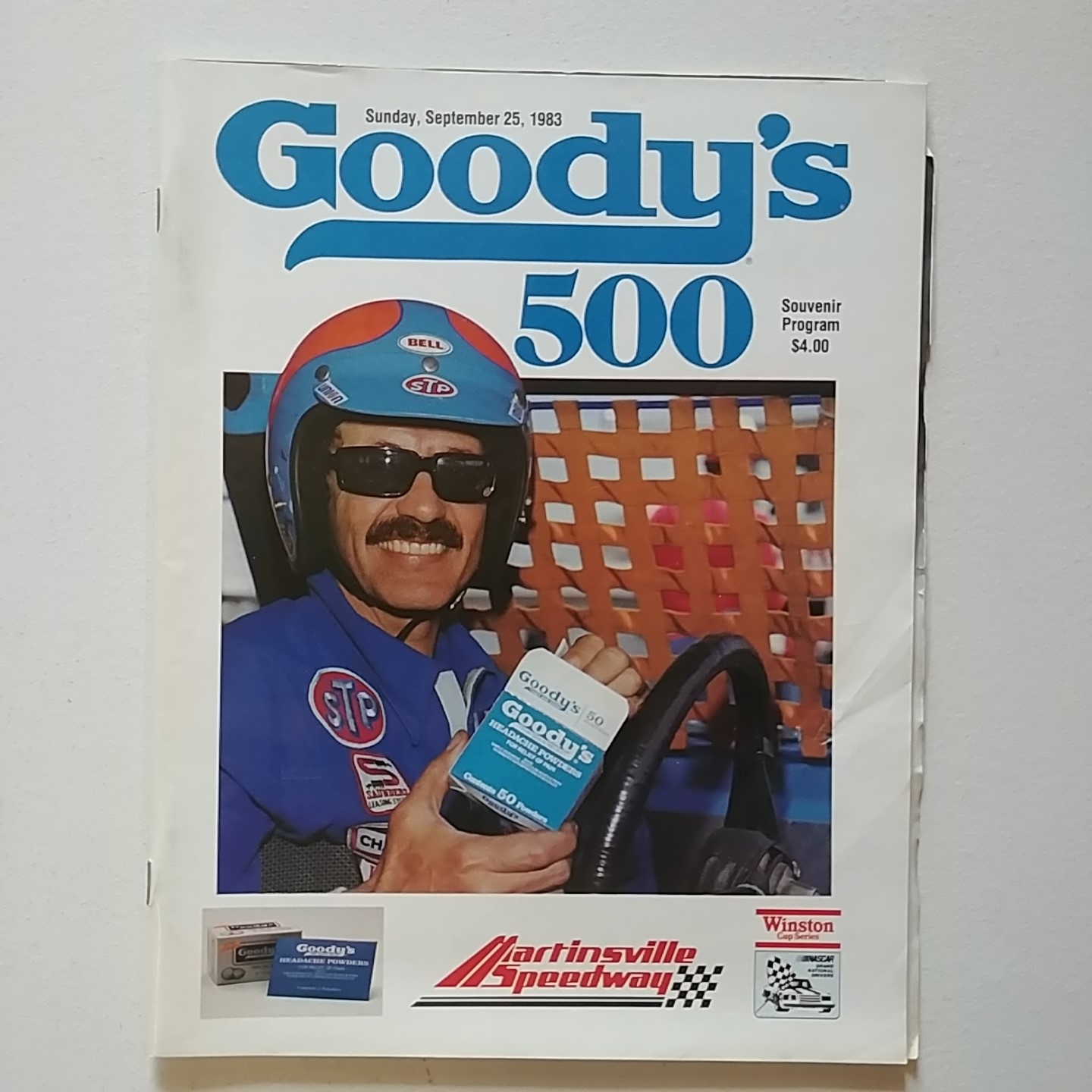1983 Martinsville Goody's 500 September Program