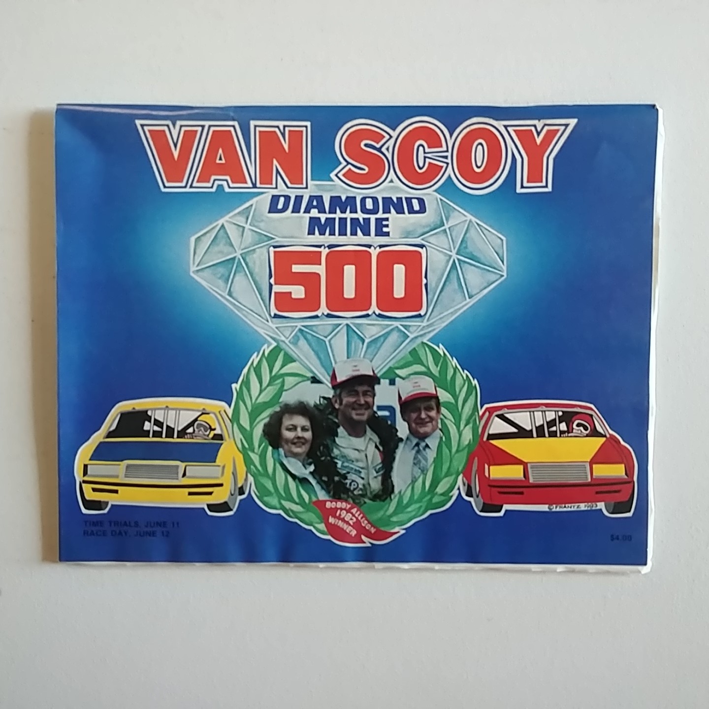 1983 Pocono Van Scoy 500 June Program