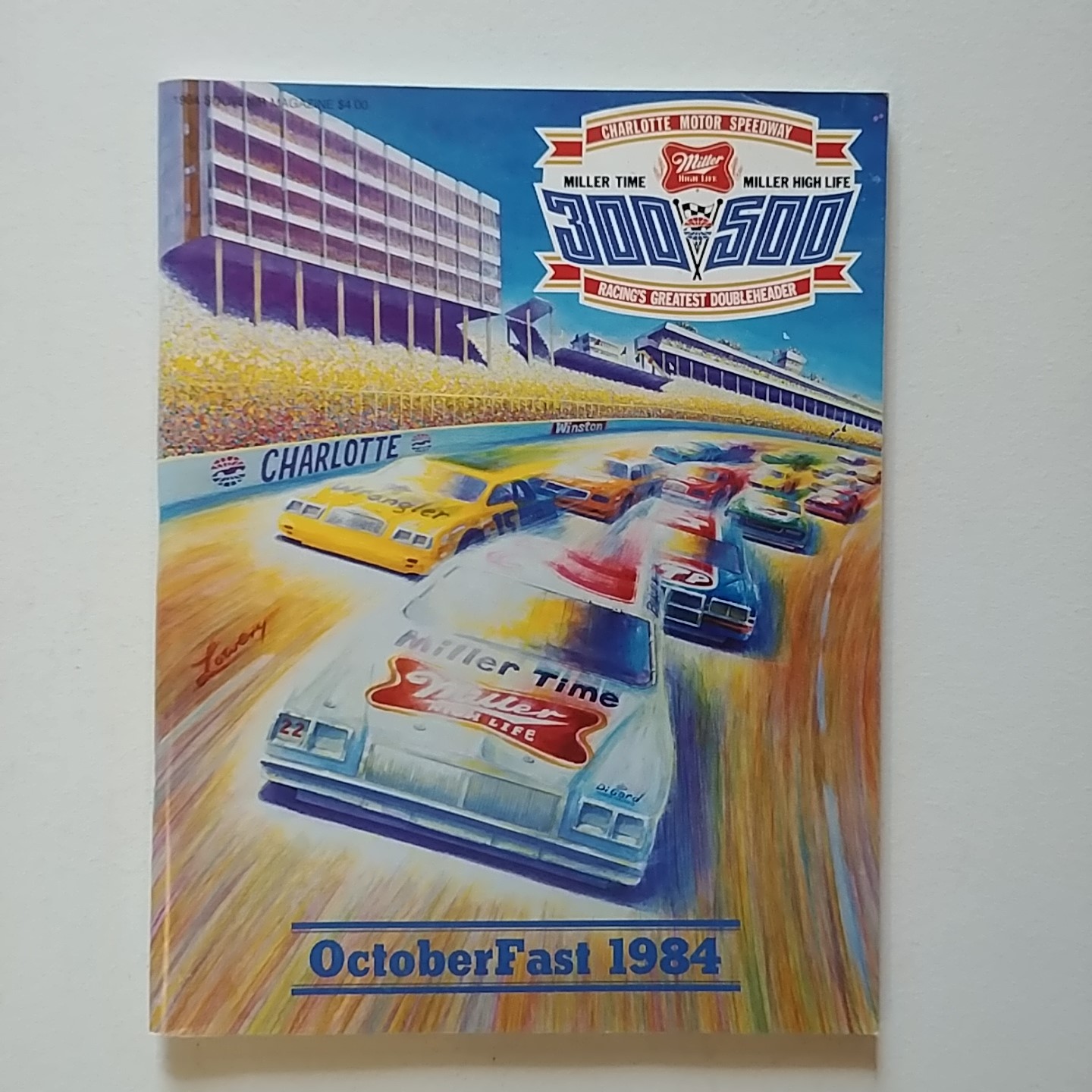 1984 Charlotte Miller High Life 500 October Program