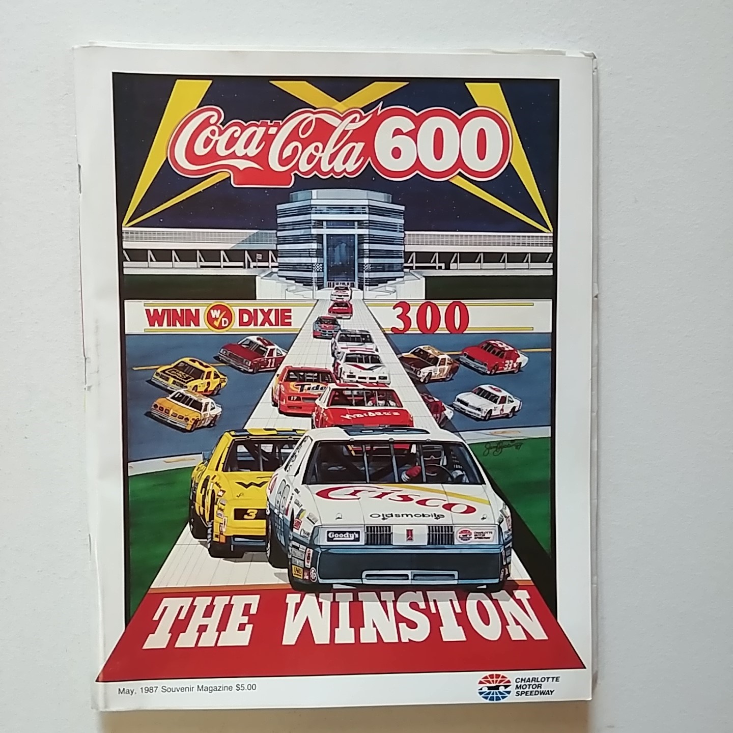 1987 Charlotte Coca-Cola 600 May Program