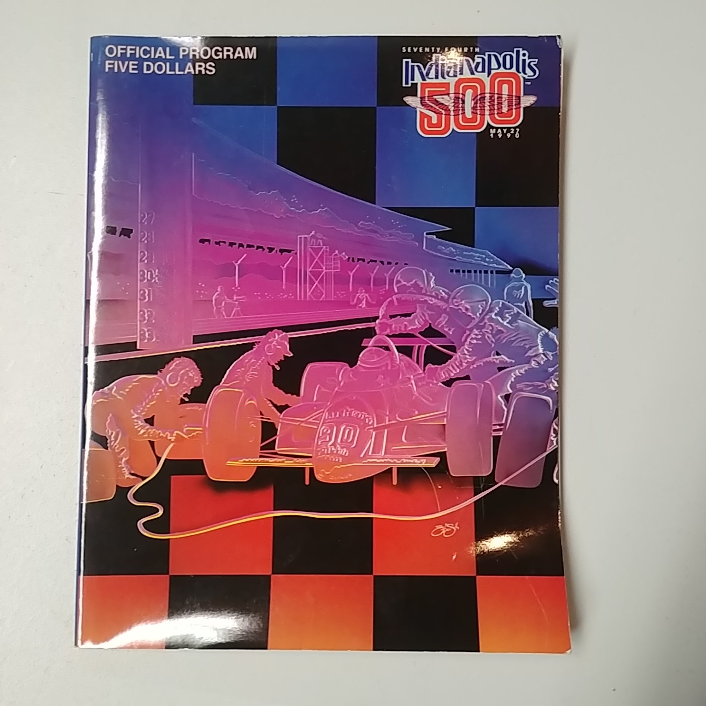 1990 Indianapolis 500 May Program