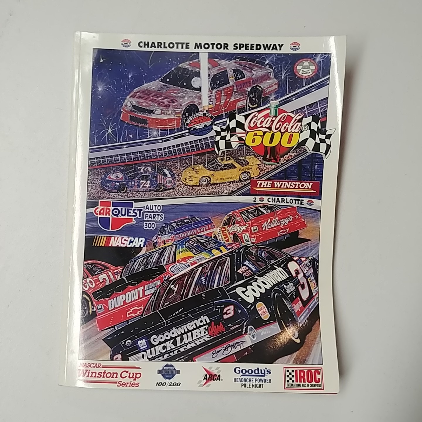 1997 Charlotte Coca-Cola 600 May Program