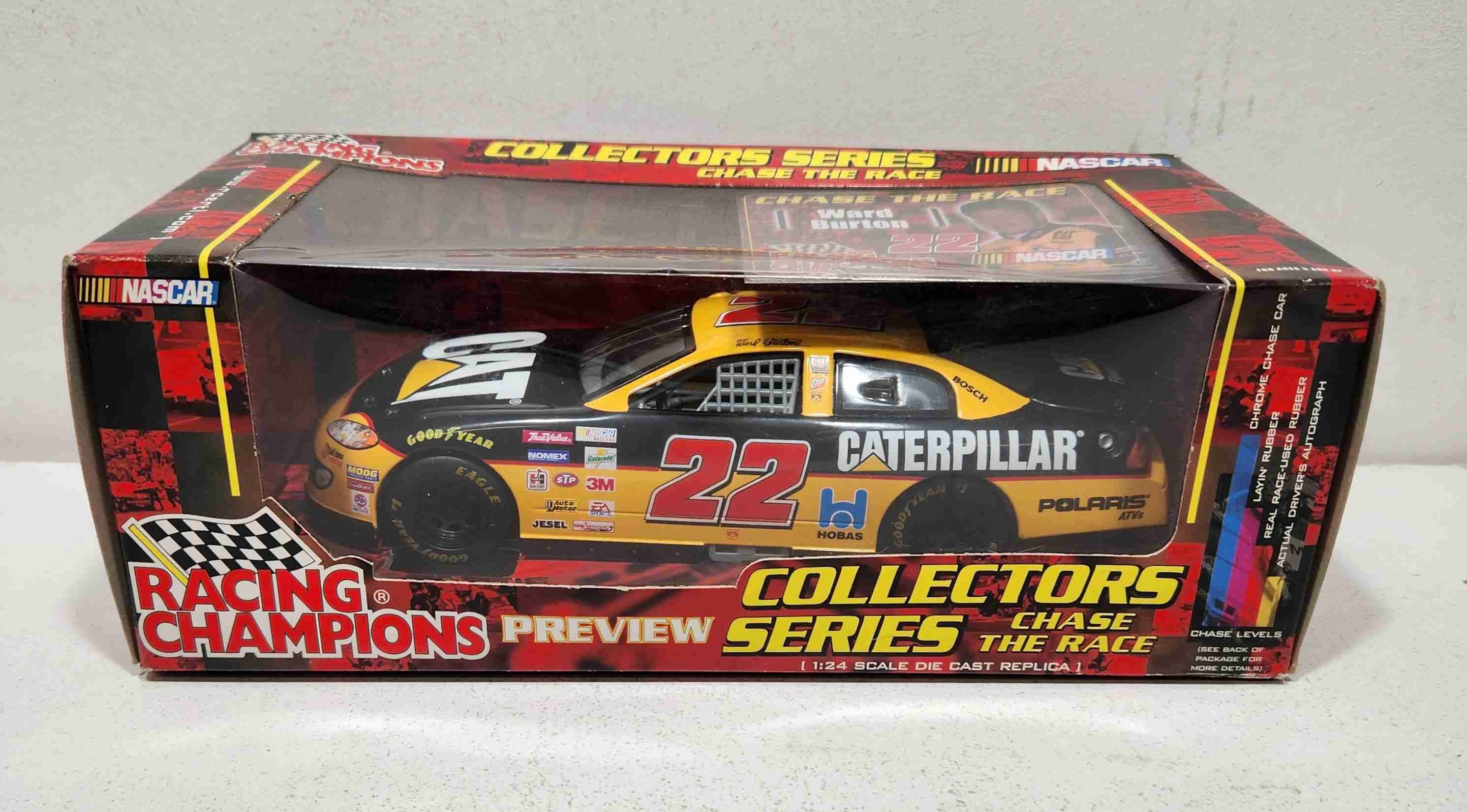 2001 Ward Burton 1/24th Caterpillar Dodge RT